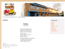 Tablet Screenshot of helika.tartu.ee