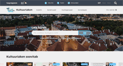 Desktop Screenshot of kultuuriaken.tartu.ee