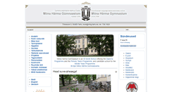 Desktop Screenshot of mhg.tartu.ee